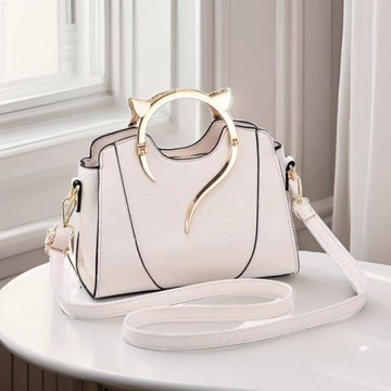 Brielle中國貓咪手提把風格包03