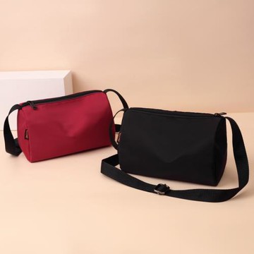 簡約休閑單肩斜挎包工裝郵差斜背小包男包ins潮牌嘻哈蹦迪包女包