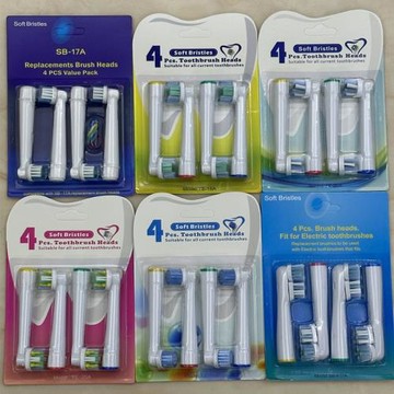 適配Oralb歐樂B電動牙刷頭博朗歐樂比D12/D100/P2000通用替換刷頭
