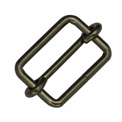 一本線送り20mm（リュックカン2cm）黒ニッケル 34コ