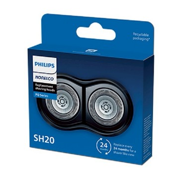 【PHILIPS 飛利浦】電動刮鬍刀專用刀頭 SH20  原廠盒裝公司貨 適用PQ888及YQ660