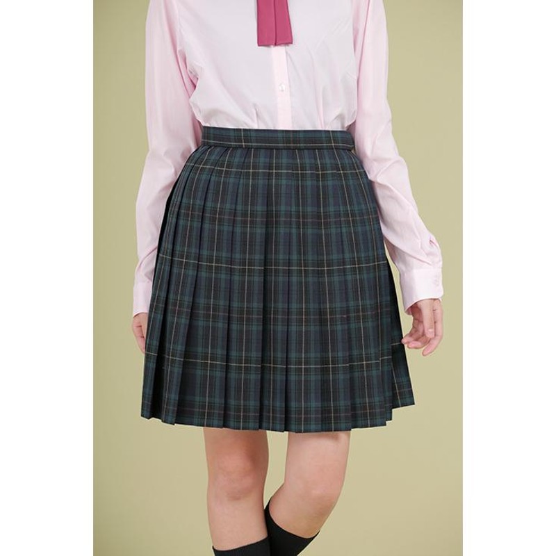 なんちゃって制服 スカート チェック 日本製 カンコー 制服 プリーツ