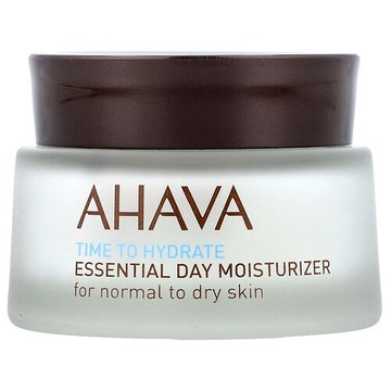 AHAVA North America, 保濕時間，基本日間保濕霜，中性至乾性皮膚，1.7 液量盎司（50 毫升）