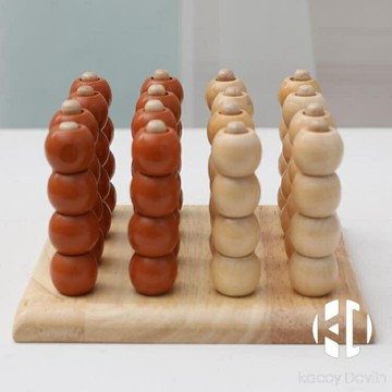 四子棋立體桌游兒童棋類智力游戲益智類親子愛因邏輯思維玩具早教【聚物優品】