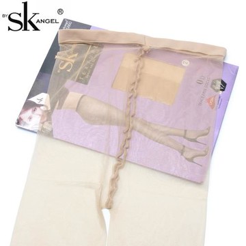 SK一線襠無痕連褲襪 0D隱形T襠全透明夏季超薄絲襪女腳尖透明襪子