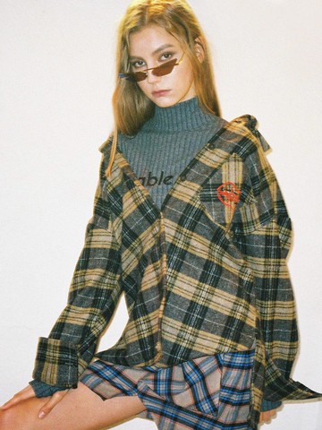 Lip Prints Winter Shirts Black
