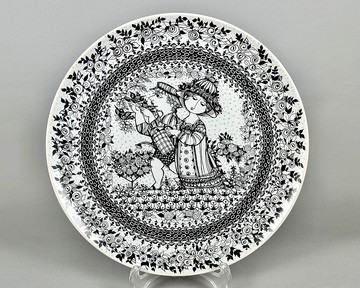 Rosenthal Studio-Line 夏季 Bjorn Wiinblad 四季盤