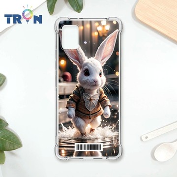 TRON 三星 A51 湖面上的動物們 四角防摔載具殼 軟殼 手機殼