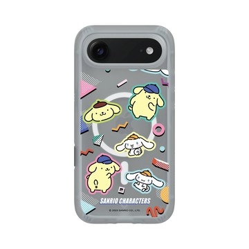 iPhone Air AirX 流變灰 - 三麗鷗-布丁狗＆大耳狗綜合圖 Mix Characters - 繽紛貼紙