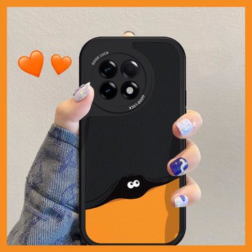 適用一加15手機殼搞怪煤球1加13個性創意11/12套男女ACE3/2V新款ACE5/6Pro競速版卡通鏡頭全包創意防摔硅膠軟