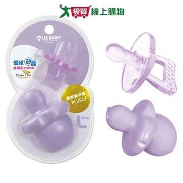 優生 矽晶安撫奶嘴升級版 雙扁(L)【愛買】