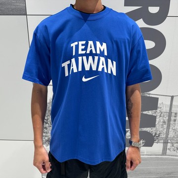 NIKE AS M NSW TAIWAN SS TEE 台灣 TEAM TAIWAN 男女短袖 藍-IO7342474