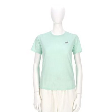 New Balance 女款 淺綠色 美規 吸濕 排汗 訓練 運動 短袖 WT41253AB8