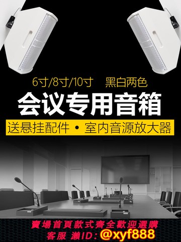 {可打統編 保固一年}DKA 6 8 10寸中小型會議音響套裝專業會議室廣播系統設備壁掛音箱