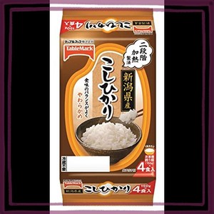 テーブルマーク たきたてご飯新潟県産こしひかり分割 150G×4食