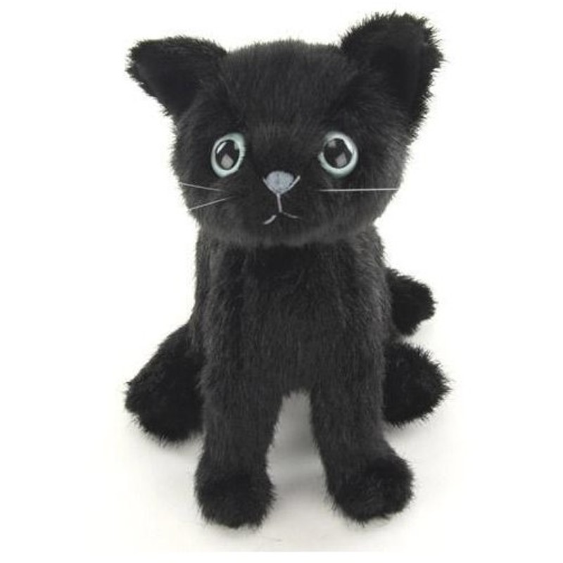 Cudldy ドロップ 黒猫 ブルーアイ 日本製 ぬいぐるみ 猫 ノーサイド 通販 Lineポイント最大0 5 Get Lineショッピング