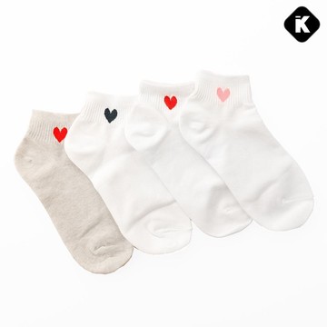 韓國襪子 愛心短襪