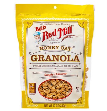 Bob's Red Mill Granola Honey Oat 12 oz