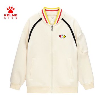 KELME KIDS卡爾美兒童外套男生學生運動休閑棒球服春秋夾克衫上衣
