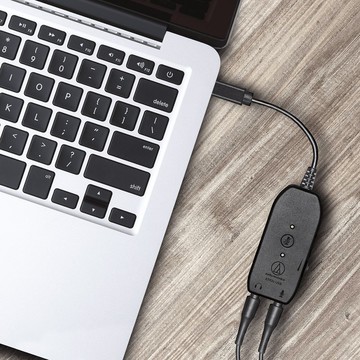 鐵三角 ATR2x-USB 3.5mm轉USB 數位音訊轉換器