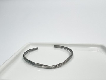 莫比手環-染黑款【BSD1002】純銀手環.信念手環.刻字手環