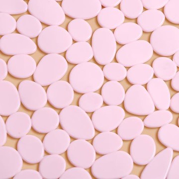 新款 浴室防滑墊浴墊中號方形衛生間浴室洗澡按摩墊子色pvc防滑地