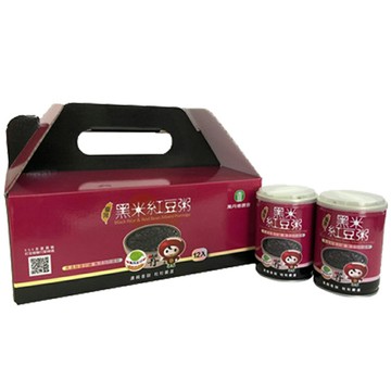 【萬丹鄉農會】黑米紅豆粥禮盒X1盒(250gX12入), 超商取貨限購1組