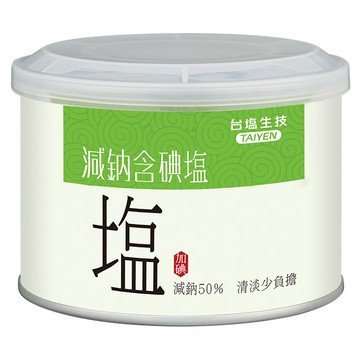 台鹽 減鈉含碘鹽300g