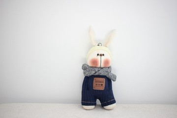 【Animal Zone】原創純手工QRabbit-小兔掛飾