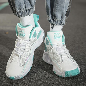 高幫球鞋春秋季學生籃球運動鞋男款冬季防水跑步情侶鞋子【木屋雜貨】