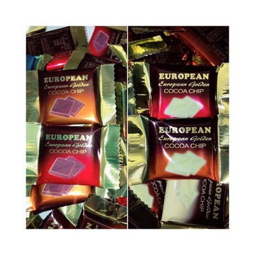 【粿女兒商行】??現貨 黑色/白色黃金礦巧克力 6g 奶素 歐式可可片 巧克力 甜食 零食