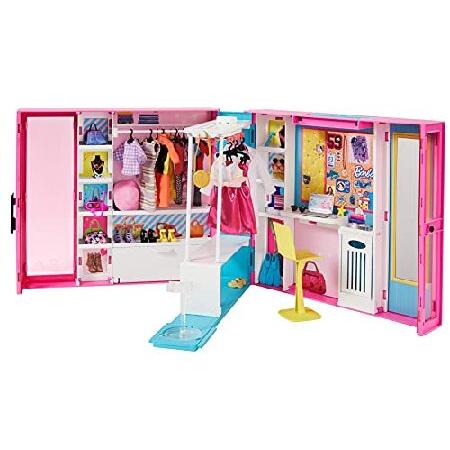 Barbie Dream Closet Playset with 30 Clothes and Accessories