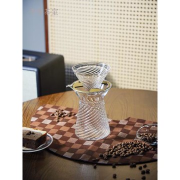 【 十卿  手沖咖啡套組】創意手沖咖啡套裝玻璃咖啡濾杯手沖壺