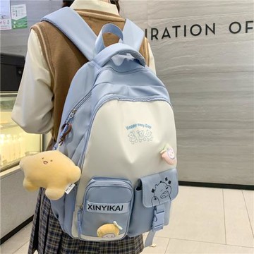 書包女初中生韓版森系可愛中學生背包高中生大學生日系新款雙肩包