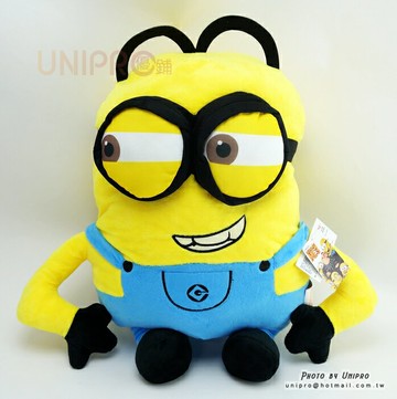 【UNIPRO】雙眼賊笑的 小小兵 Minions 48公分 絨毛玩偶 娃娃 正版授權 滑稽 神偷奶爸