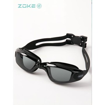 ZOKE洲克泳鏡新款成人平光高清防水防霧大框訓練舒適男女游泳鏡