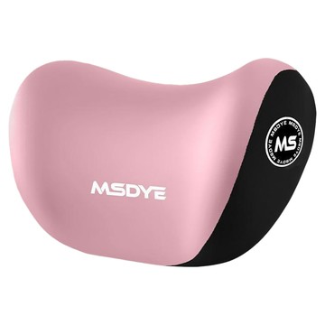 MSDYE 汽車靠枕 頭枕  1個  粉色