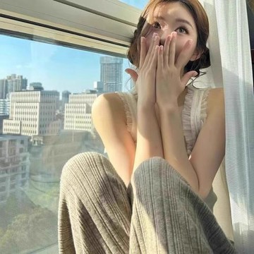 【官方正品】翱大鵝裳休閑褲趙露思同款豎紋針織垂感顯瘦闊腿褲子