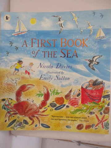 【書寶二手書T2／少年童書_ET1】A First Book of the Sea_Nicola Davies; Emily Sutton(ILT)