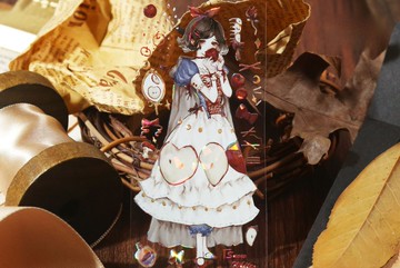 童話夢境 白雪姫 PET 紙膠帶 貝殼光 10米卷