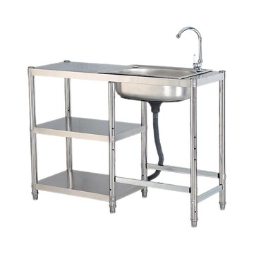 免運 可開票 超低價 不銹鋼廚房置物架水槽灶臺架洗手洗菜盆煤氣灶架收納整理儲物菜架 快速發貨