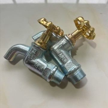 【台灣出貨】家用4分6分鐵水龍頭工程鍍鋅鑄鐵水龍頭老式慢開防凍戶外水龍頭【爆款】