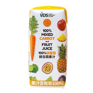 胡蘿蔔綜合蔬果汁(利樂包)/12瓶