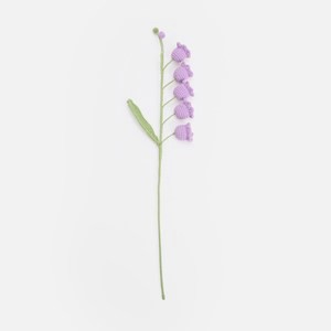 奧可利鉤針毛線花插鈴蘭44cm 紫