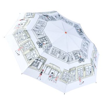 RAINSTORY漫步巴黎抗UV個人防回彈自動傘