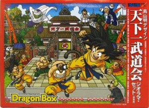 鳥山明デザイン 天下一武道会ジオラマセット（中古品）