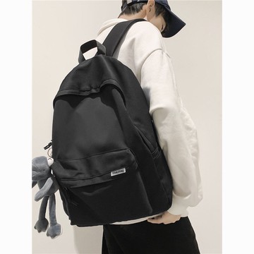 【免運/開立發票】台灣公司 後背包 電腦後背包 旅行包 書包男初中高中生大容量ins潮酷男生帆布簡約灰色