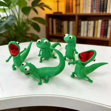 河狸變身計劃 3D 列印 潮玩公仔 模型擺件 裝飾品 兒童生日禮物 卡通周邊 高質感 桌面收藏 兒童生日禮物 卡通周邊