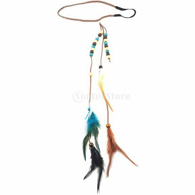 レディース ファッション 髪飾り ボヘミアン風 人工羽根 ヘアバンド ヒッピー ヘアアクセサリー 通販 Lineポイント最大0 5 Get Lineショッピング