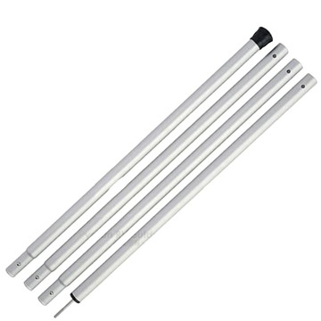 VOSUN 6061超強航太級鋁合金四節插管式天幕炊事帳蓬營柱33mm (總長280cm/管壁厚1.5mm) 065280S